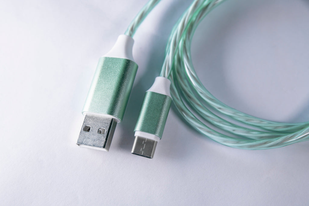 LED USB Cable (Green) - Gemio
