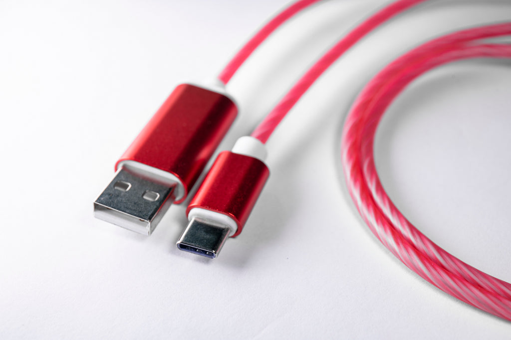 LED USB Cable (Red) - Gemio