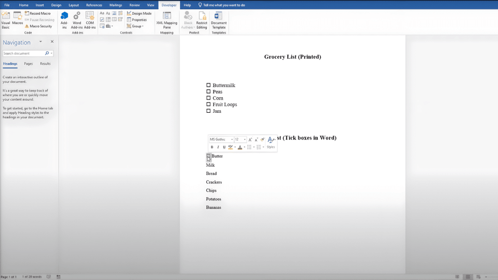 adjust spacing for a clean layout