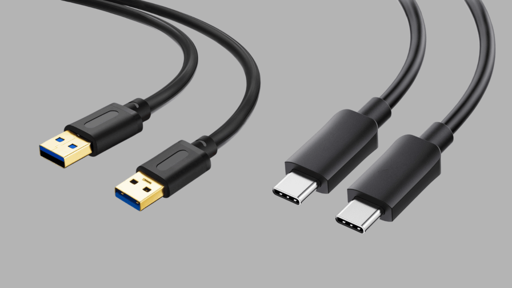 comparison of usb a and usb c cables highlighting design differences connectors and compatibility for charging and data