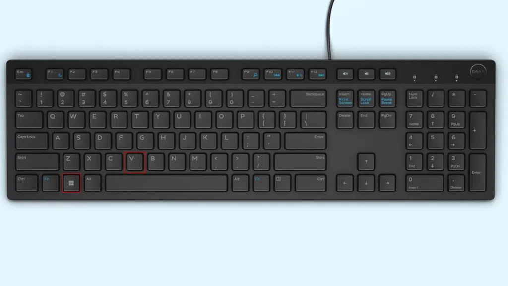 how to open clipboard on windows using keyboard shortcuts