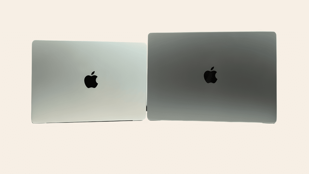 key features comparison mac book pro 14 vs 16