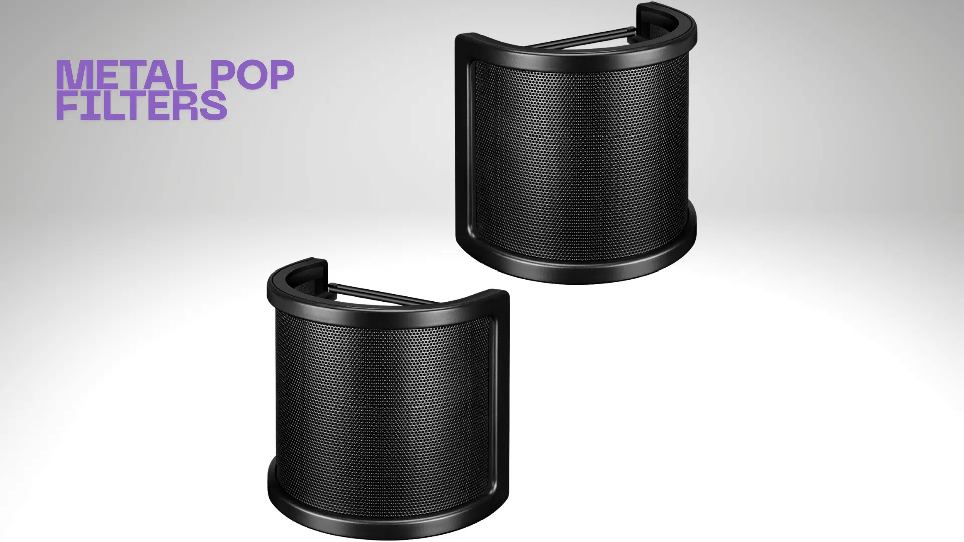 metal pop filters