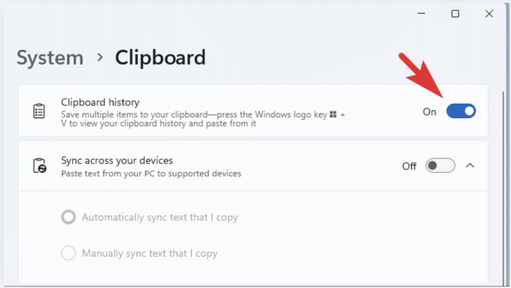 troubleshooting clipboard issues if windows v not working