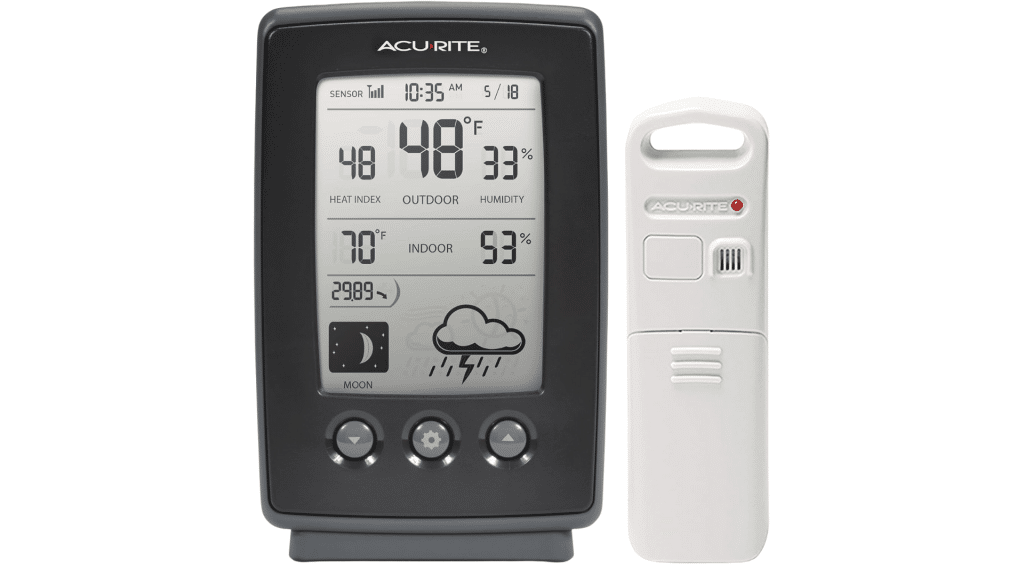acu rite 00829 indoor outdoor thermometer best indoor outdoor thermometer