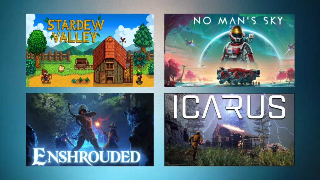 cozy and relaxed survival games