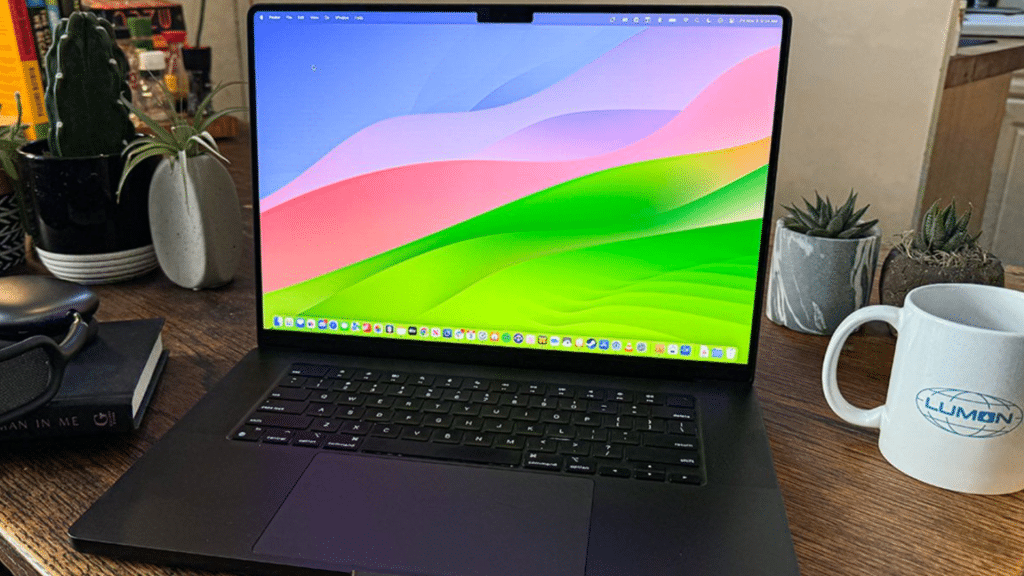 features of the m three macbook pro