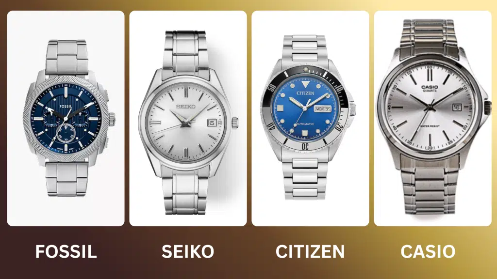 fossil vs other watch brands