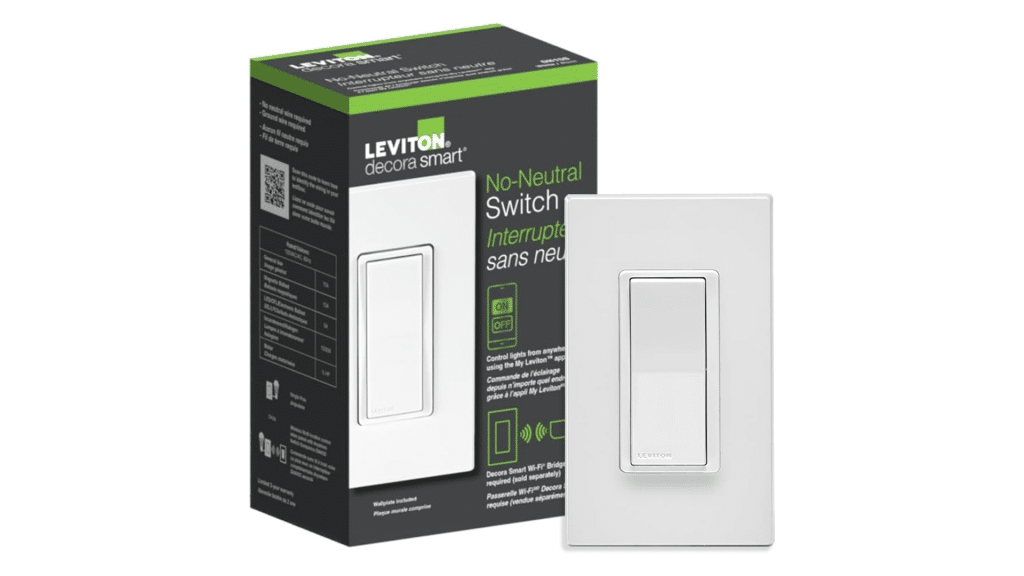leviton decora smart no-neutral