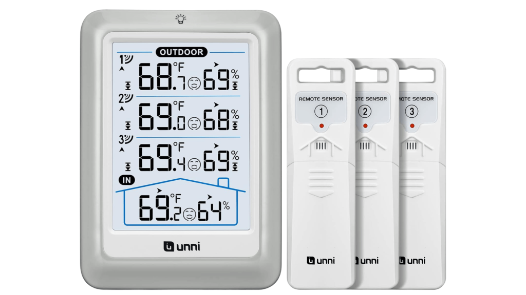 u unni indoor outdoor thermometer wireless best indoor outdoor thermometer