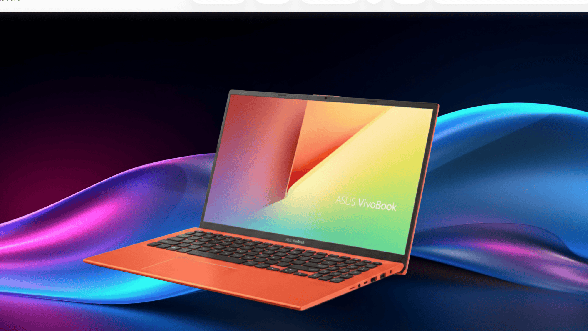 asus vivo book 15 X505 in landscape