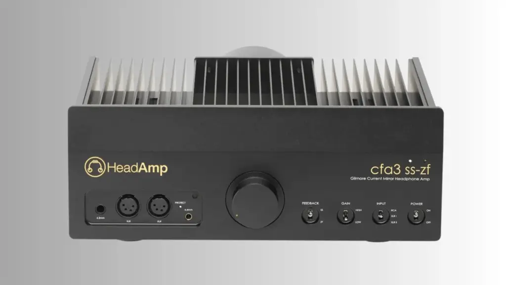 HeadAmp CFA3 powerful balanced headphone amplifier designed to drive high-impedance and demanding headphones with high output power