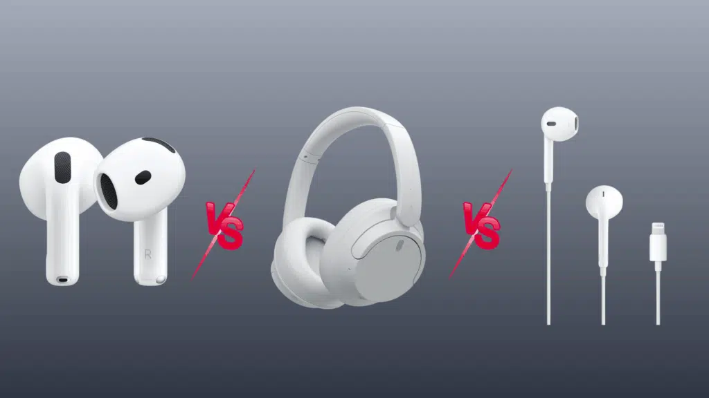 airpods vs headphones vs wired earphones (2)