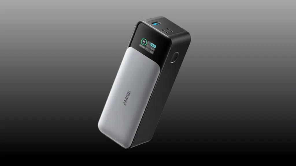 anker 737 power bank with smart digital display, high-capacity portable charger with usb-c fast charging for phones, tablets, and laptops