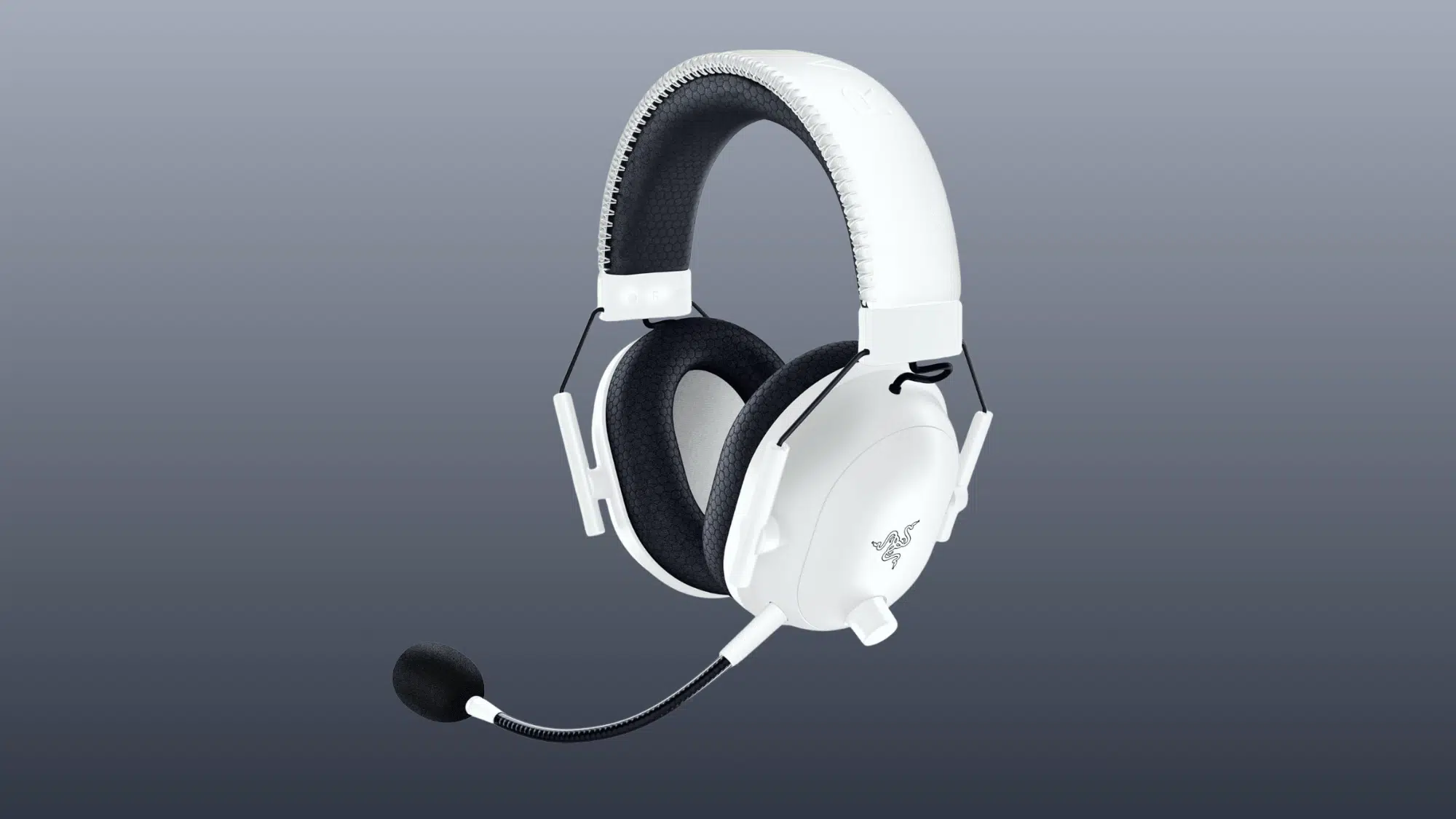 razer blackShark v2 pro gaming headset on plain background