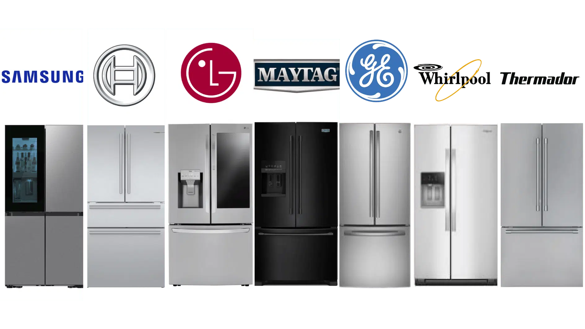 refrigerator lifespan comparison featuring popular refrigerator brands and modern refrigerator styles