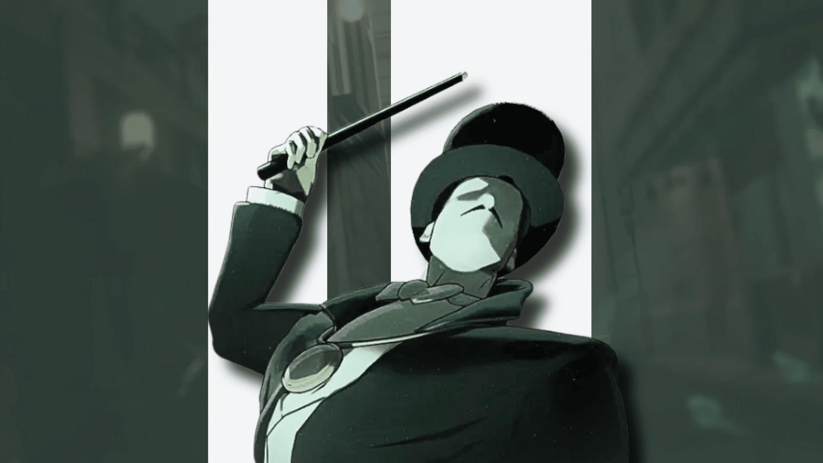 3d style presentation of deadlock character sinslair in a detailed game environment presentation