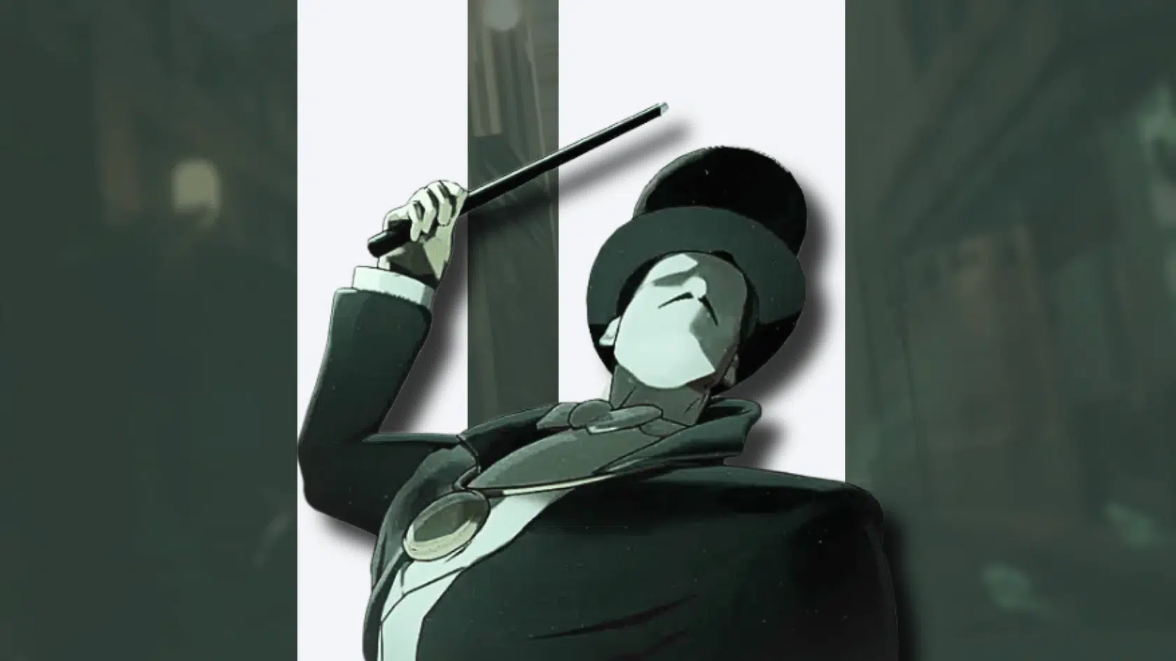 3d style presentation of deadlock character sinslair in a detailed game environment presentation