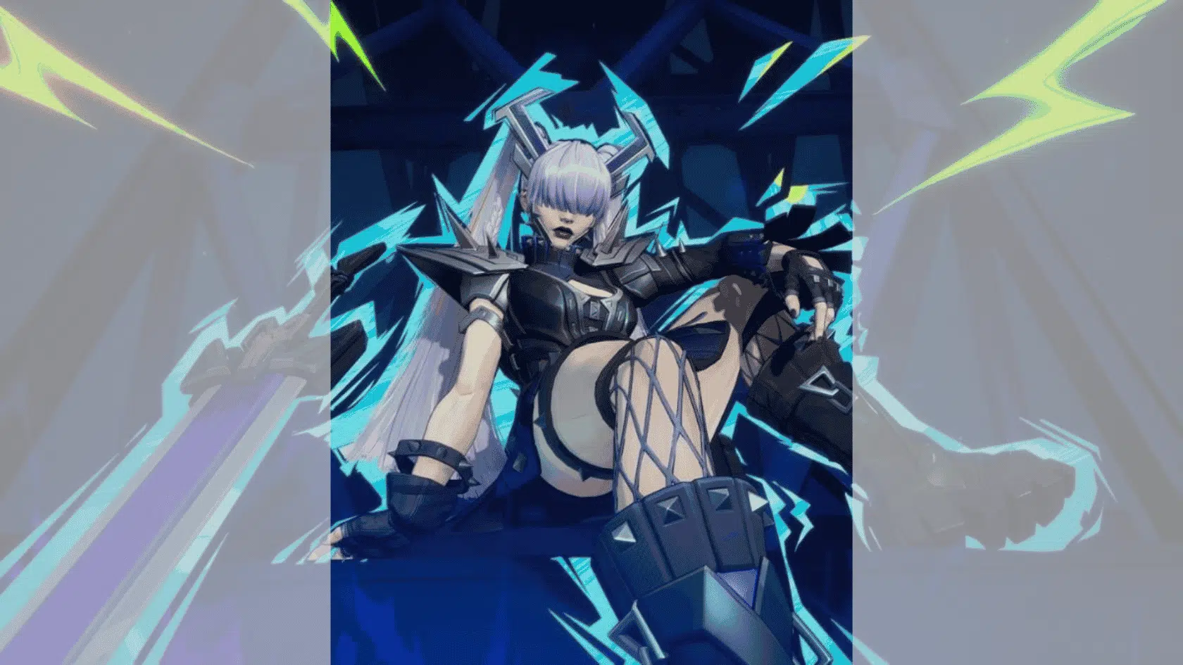 a marvel rivals character character magik image on a blurred background