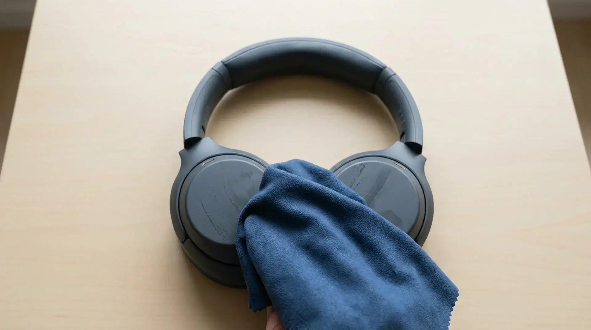 cleaning-the-headphone-exterior-and-headband 