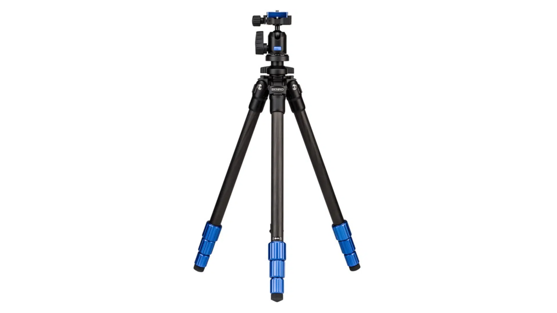benro slim travel tripod with compact black design and adjustable legs for lightweight photography