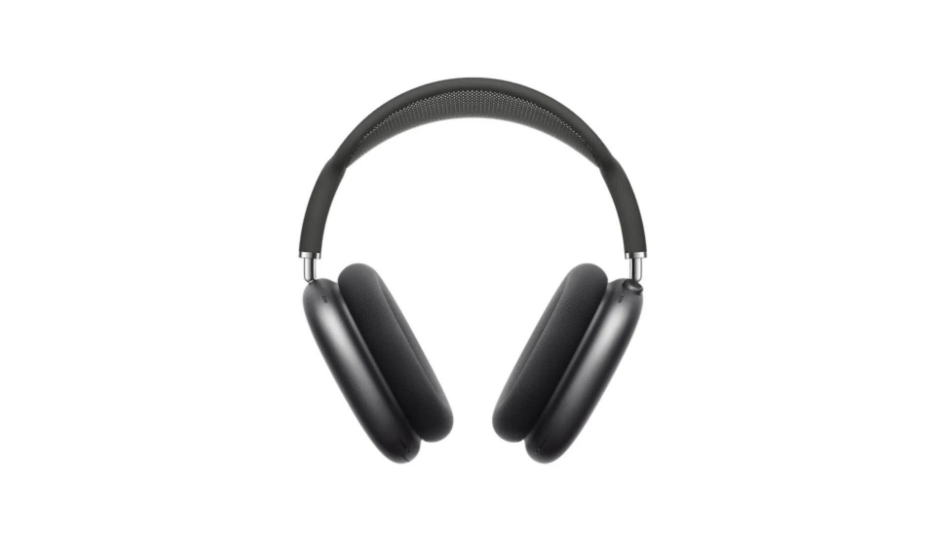 first generation apple airpods max headphones seen on clean white background in a simple clear product display