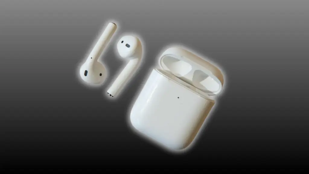 AirPods earbuds and charging case separated to show how case battery affects earbud charging